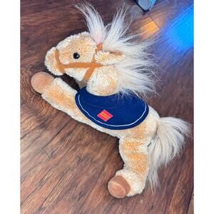 Wells Fargo Legendary Pony Nellie Plush Stuffed Animal 14" Tan Horse 2015